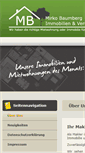 Mobile Screenshot of mb-immobilien-gera.de